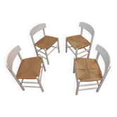 Ensemble de 4 chaises Fredericia Börge Mogensen