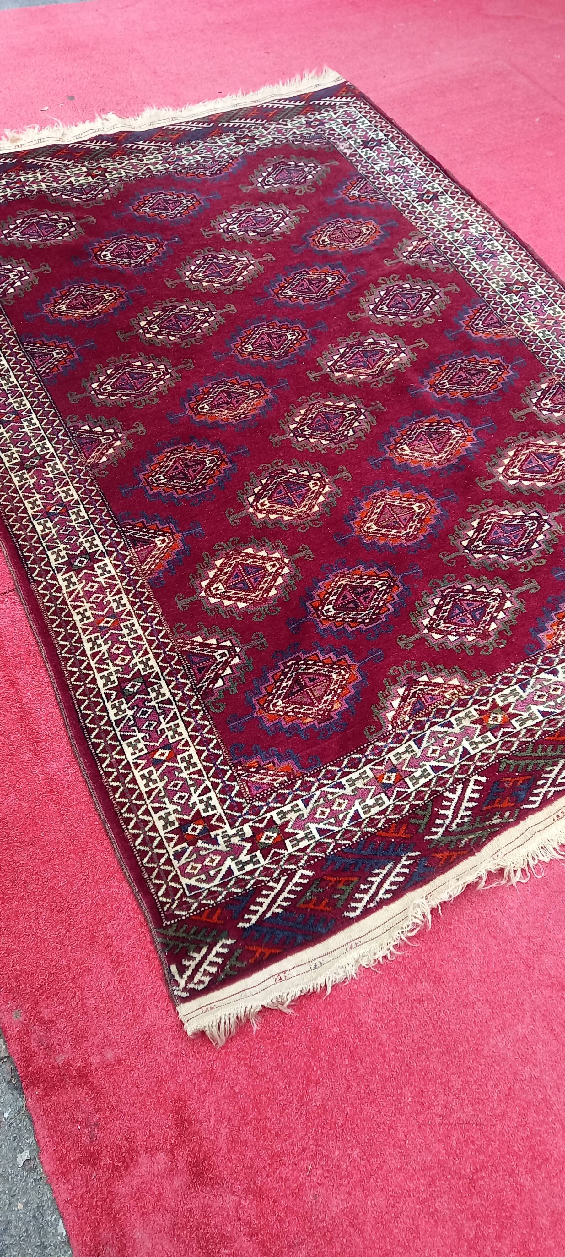 Old carpet boucara beshir