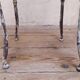 Fauteuil de jardin XIX° en fer forgé