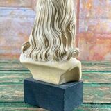 Bust of Christ signed A. Giannelli, ancient Italian sculpture.