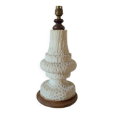 Coral lamp turned from the 1960s