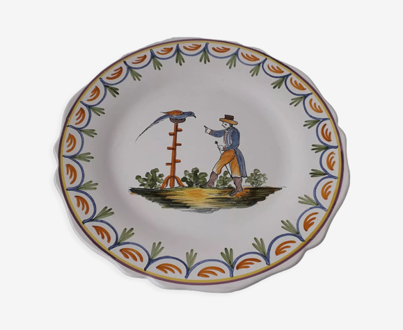 Assiette faïence