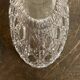 Antique cut glass bowl / crystal style – 1950s/1970s
