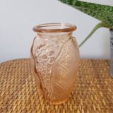 Small pink bulb vase