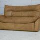 Sofa by Michel Ducaroy, leather, 1978. Model Dianthus. Edited by Ligne Roset.