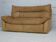 Michel Ducaroy sofa, leather, 1978, Dianthus model, published by Ligne Roset.
