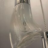 Mid-century murano glass pendant lights, 1970s, set of 2