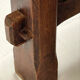Solid elm farmhouse table