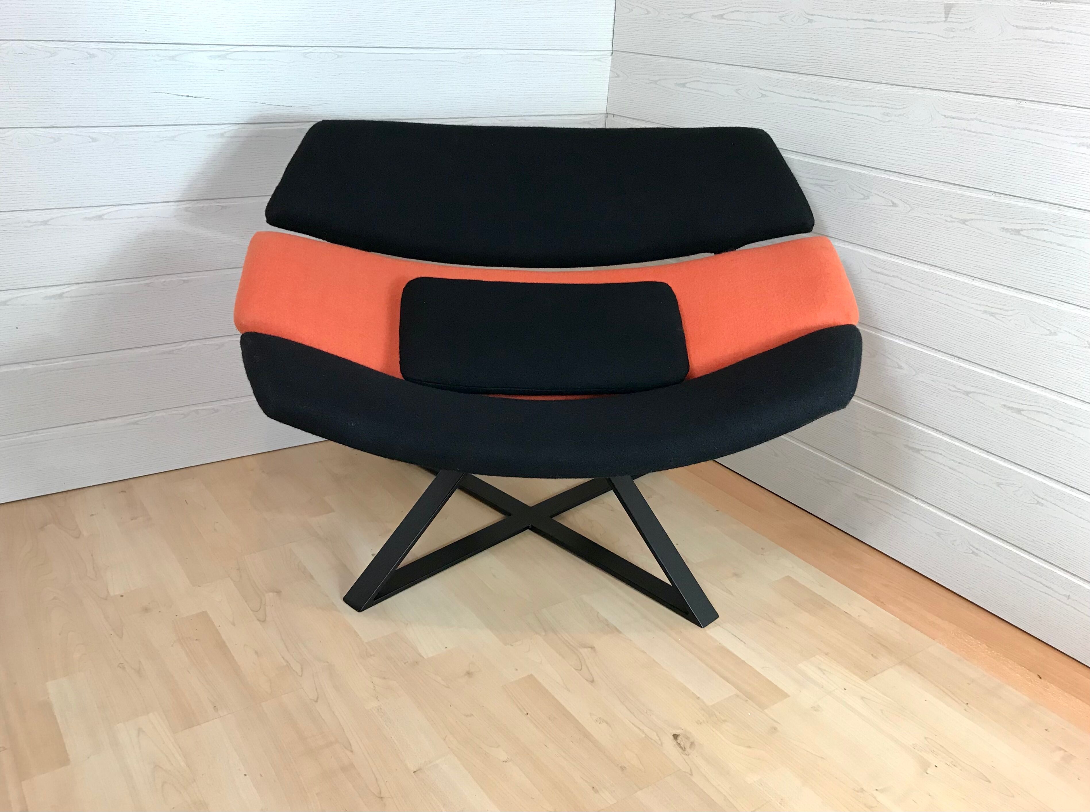 Fauteuil design des années 70