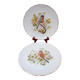 Two Limoges porcelain plates signed M. Hague.