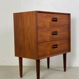 MidCentury Danish modern teak chest of drawers by Ejvind A. Johansson