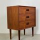 MidCentury Danish modern teak chest of drawers by Ejvind A. Johansson