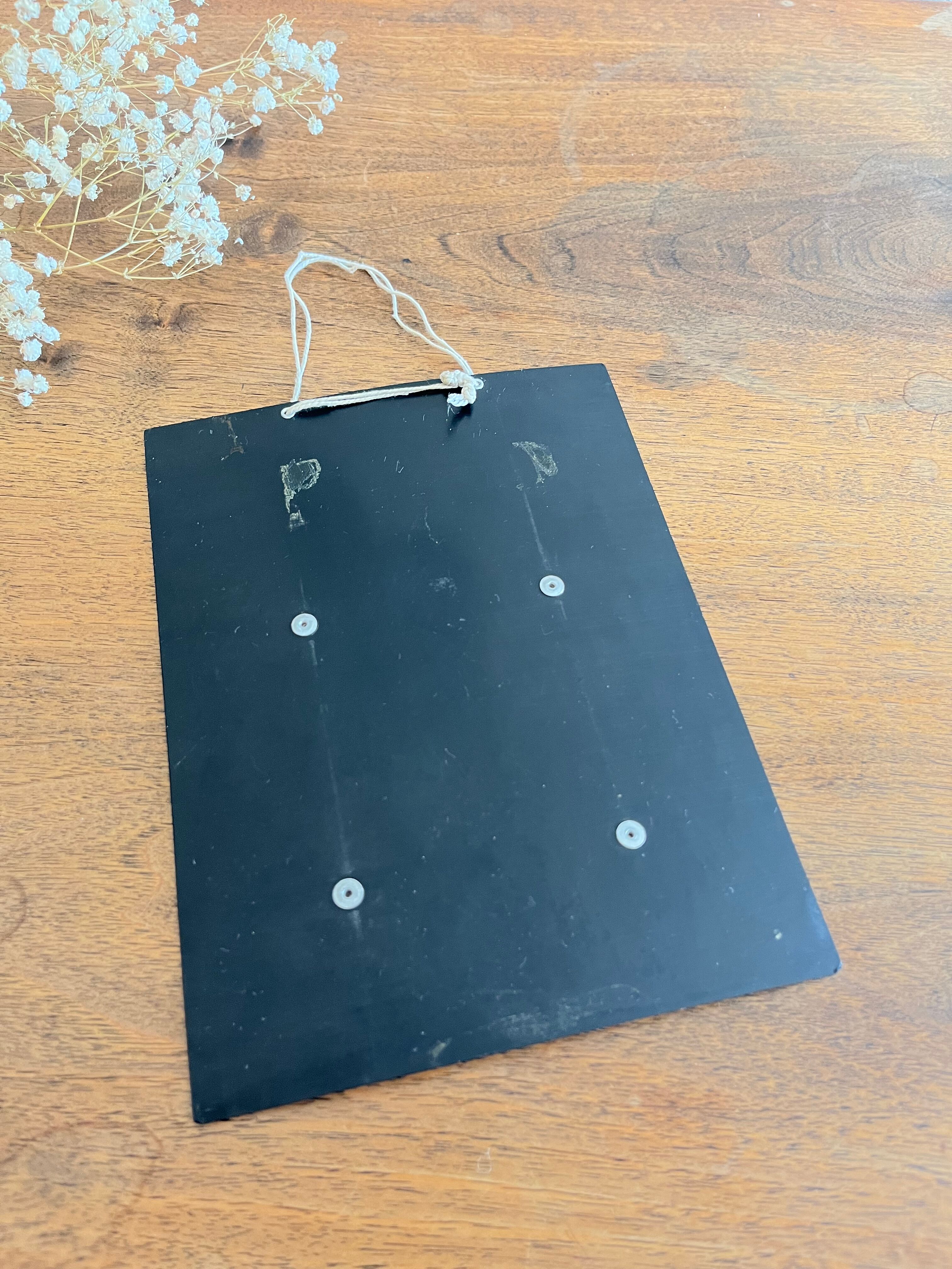 Opening hours poster