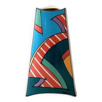 Vase Rosenthal Flash One de Dorothy Hafner, années 80