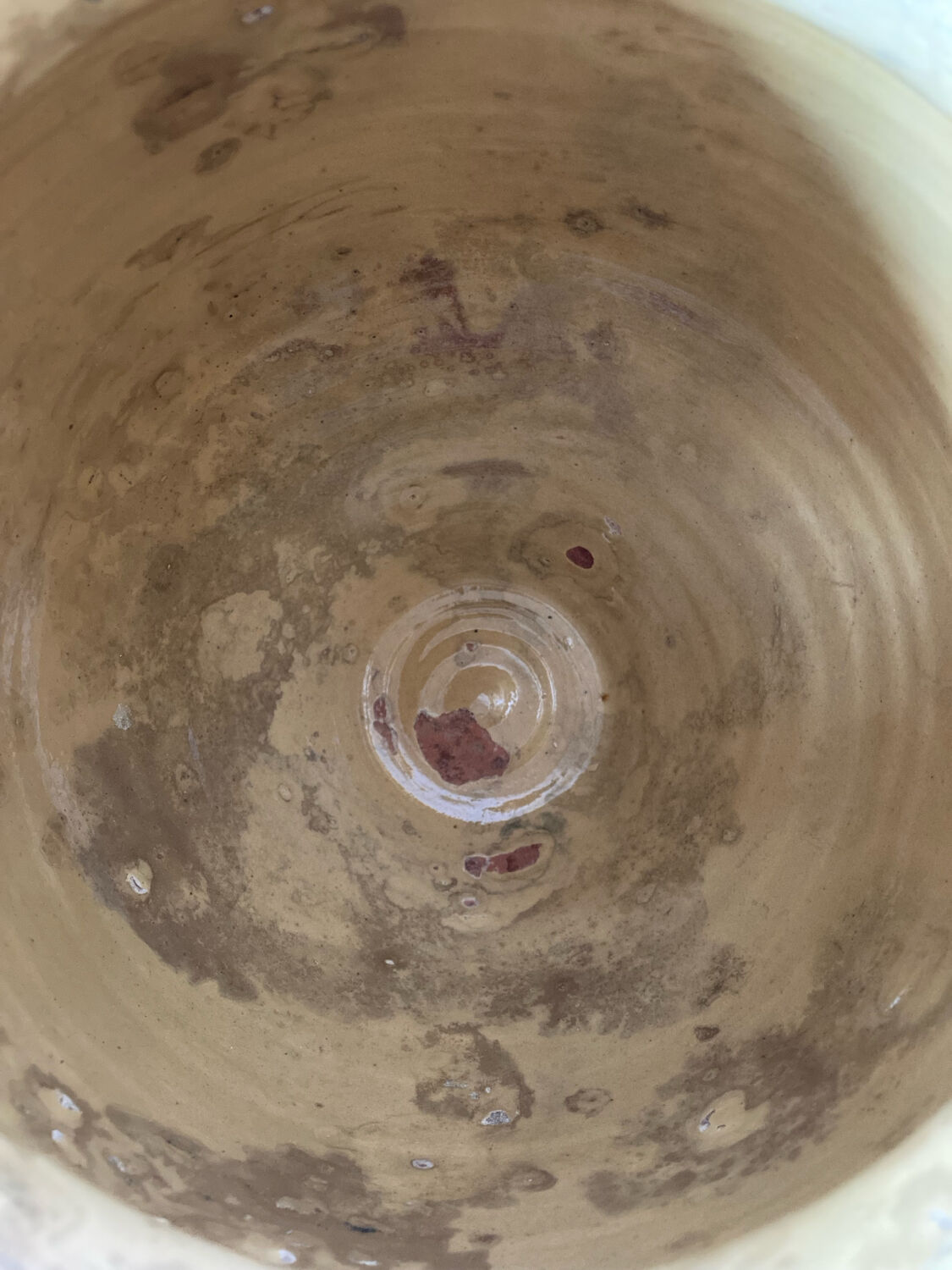 Large confit pot, salt cellar, late 19th century