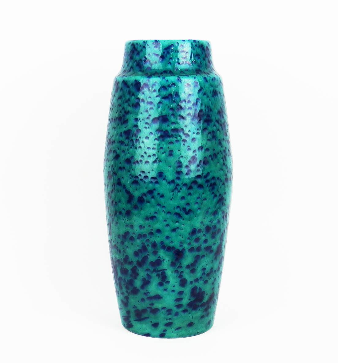 Large fat lava ceramic vase by the Scheurich factory