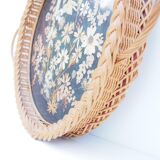 Rattan tray