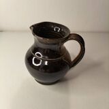 small stoneware pitcher from Puisaye