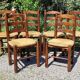 6 Savoyard style chairs by Perriand, Georges Robert