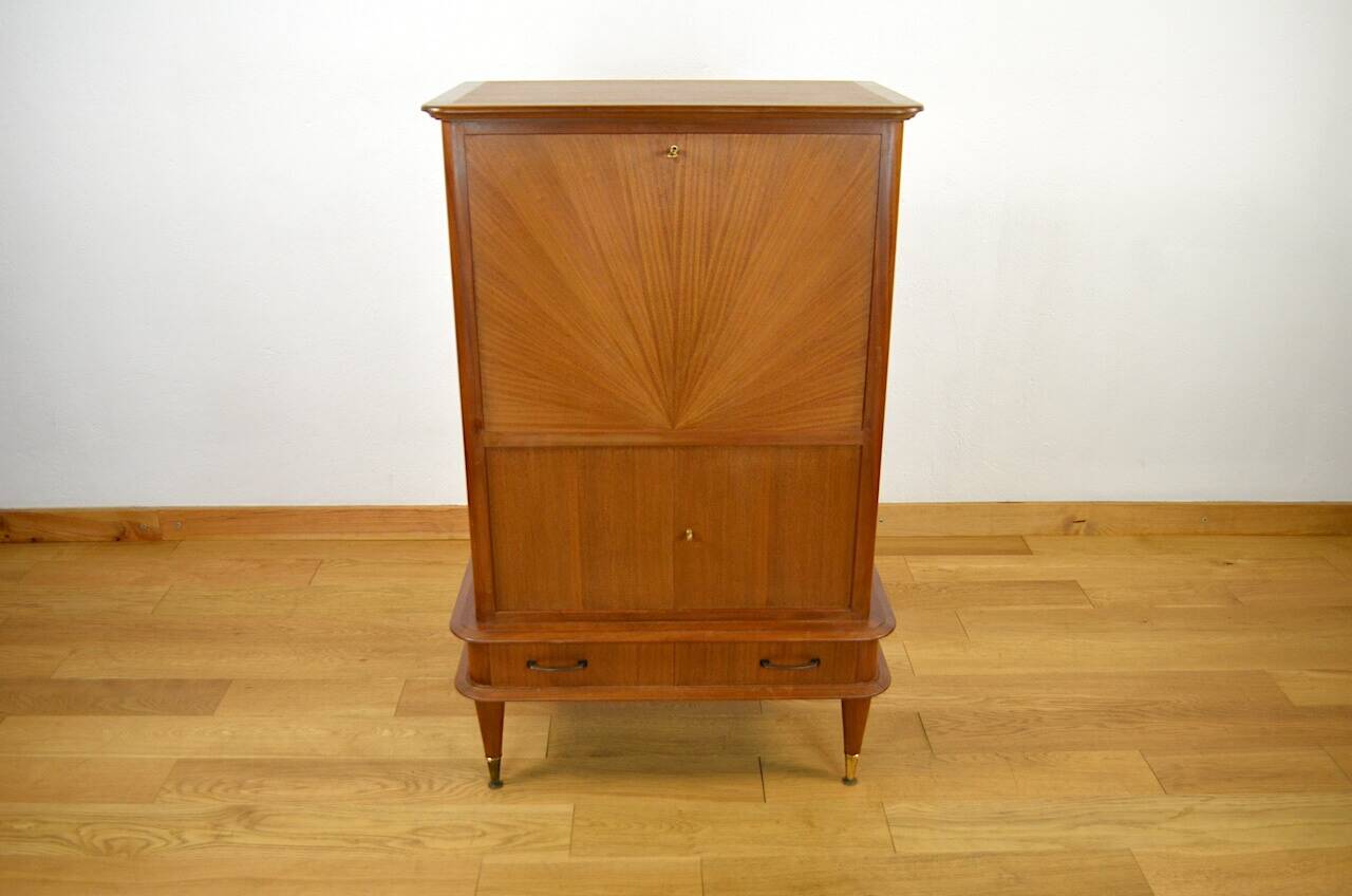Art Deco Mahogany Secretary