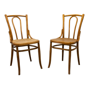 Paire de chaises bistrot