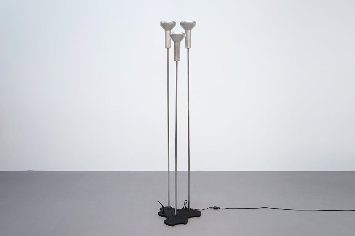 Gino Sarfatti set of three floor lamps mod. 1073 for Arteluce
