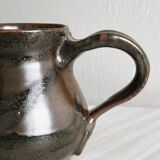 Small pitcher in glazed ceramic stoneware