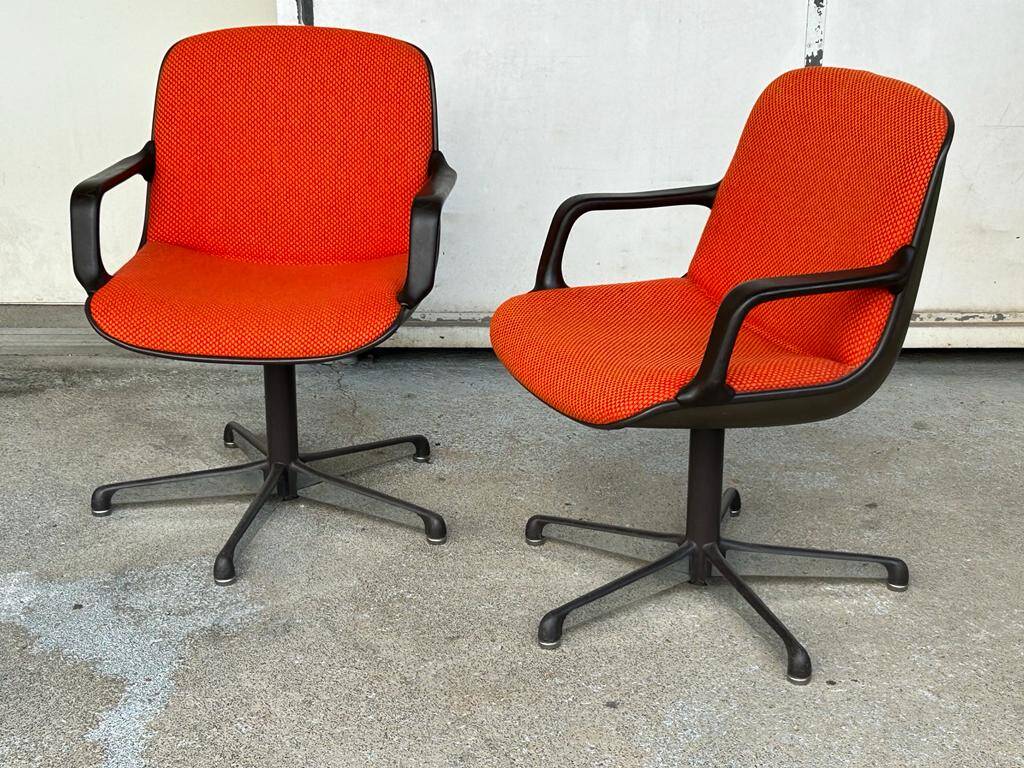 Pair Of Comforto Edition Armchairs Circa 1970