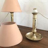 Pair of bedside lamps