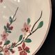 5 assiettes à dessert Digoin Sarreguemines, modèle Aigues Vives, 1940
