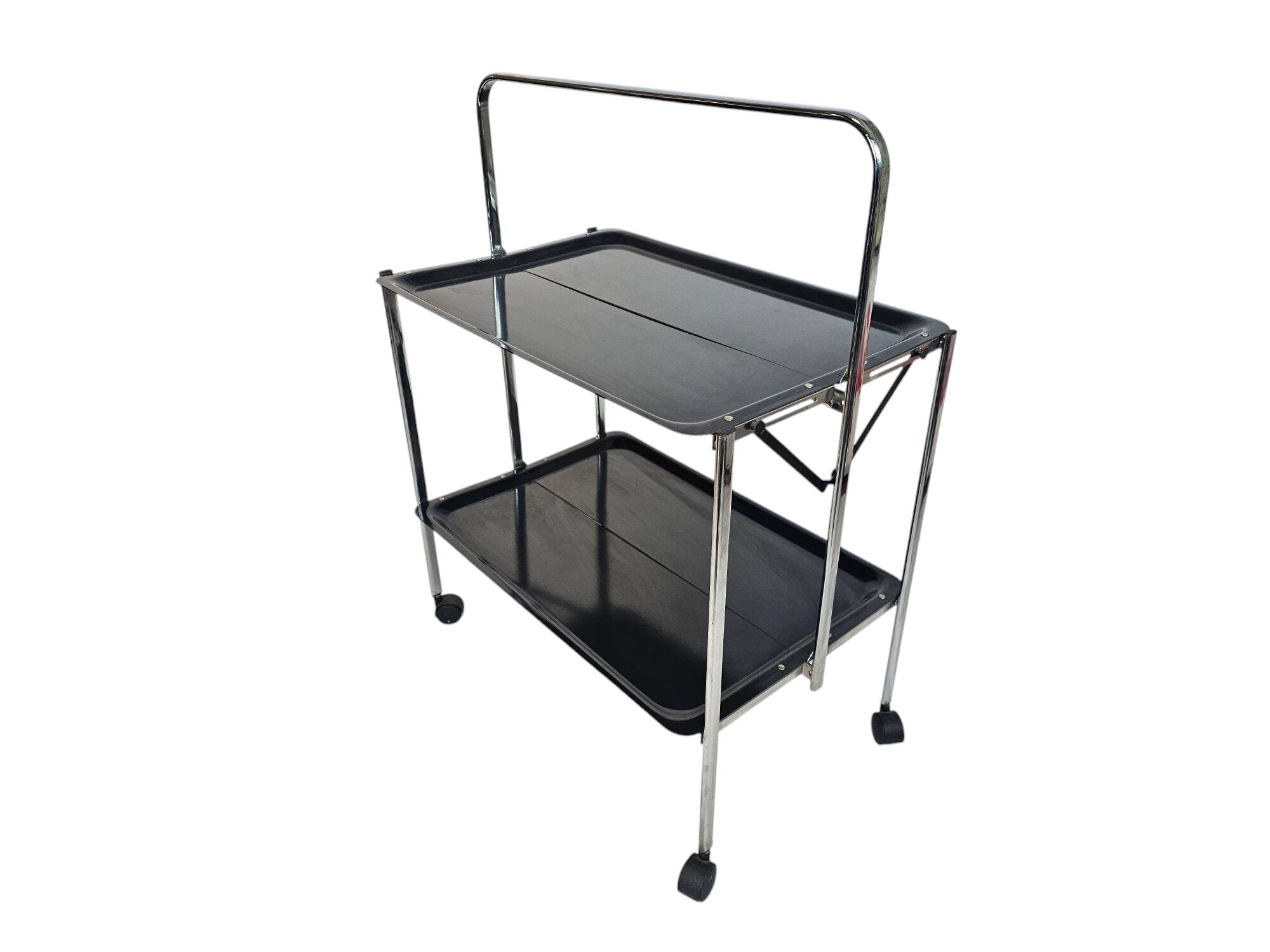 Vintage Melform Speedy folding serving trolley / bar cart, Italian design
