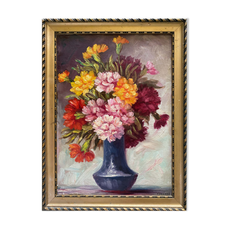 Table "Bouquet of multicolored flowers" XIX
