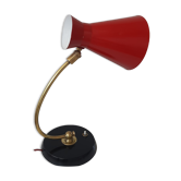 diabolo lamp 50s brass and metal