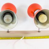 Herda 70s double wall lamp