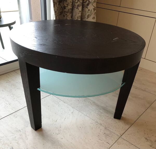 Table basse ronde Roche Bobois