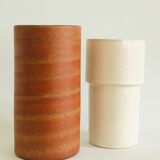 Vintage Dutch vase duo