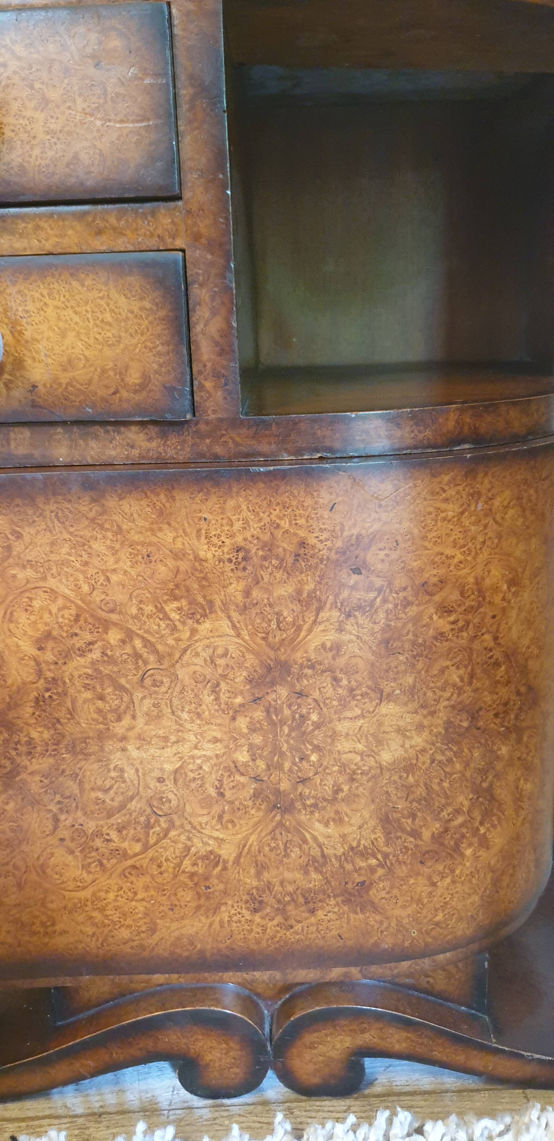 Art deco bedside table