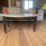 Old round coffee table