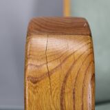 1960s Kozelka and Kropacek Restored Pair of Oak Armchairs, Rare Model