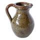 Small pitcher in dark brown glazed stoneware 1970