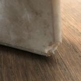 Pair of Sofa Ends Made Of Marble Wafers And Brass Net. French work. Ve