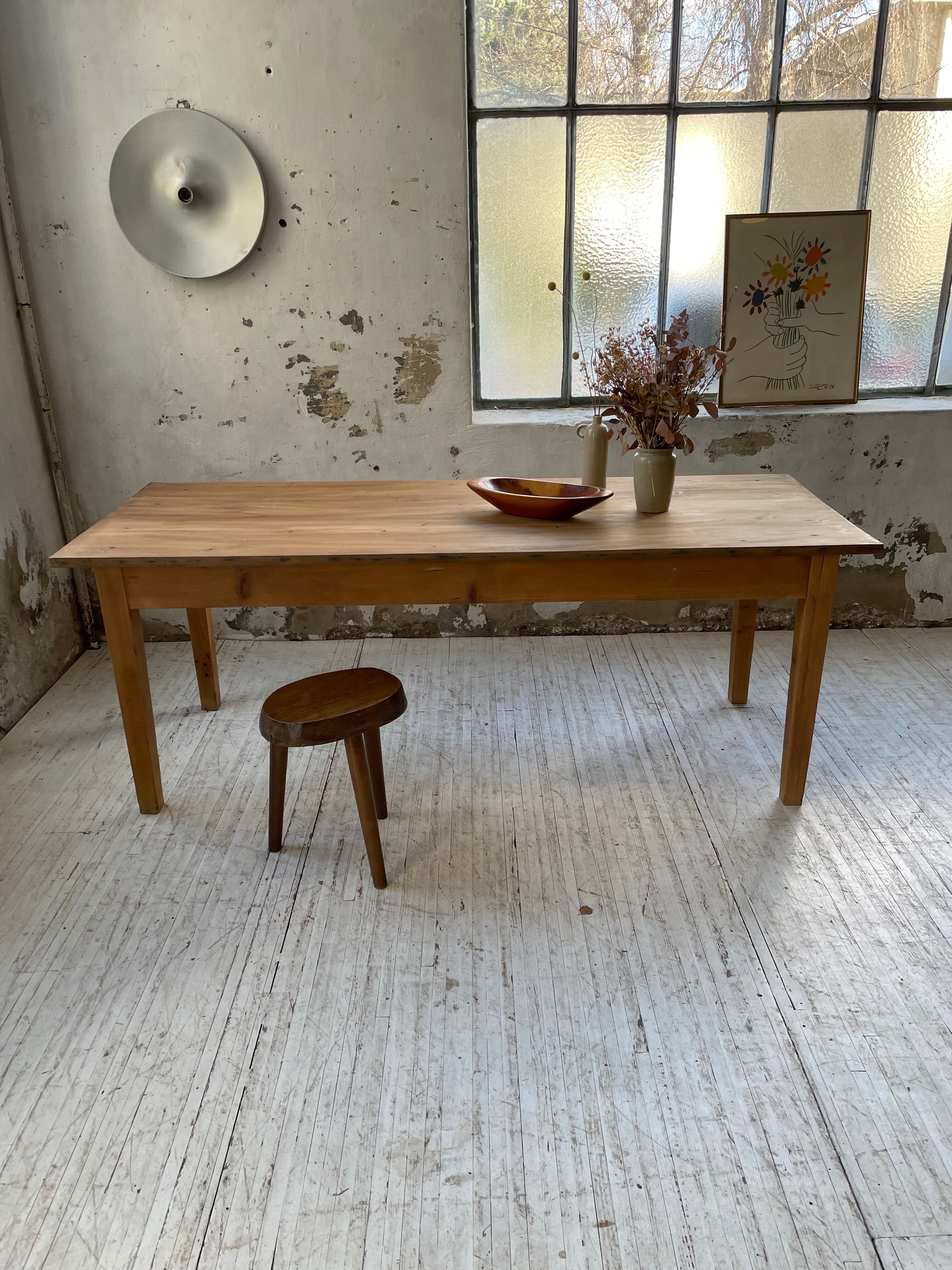 Farmhouse table 2m in pine