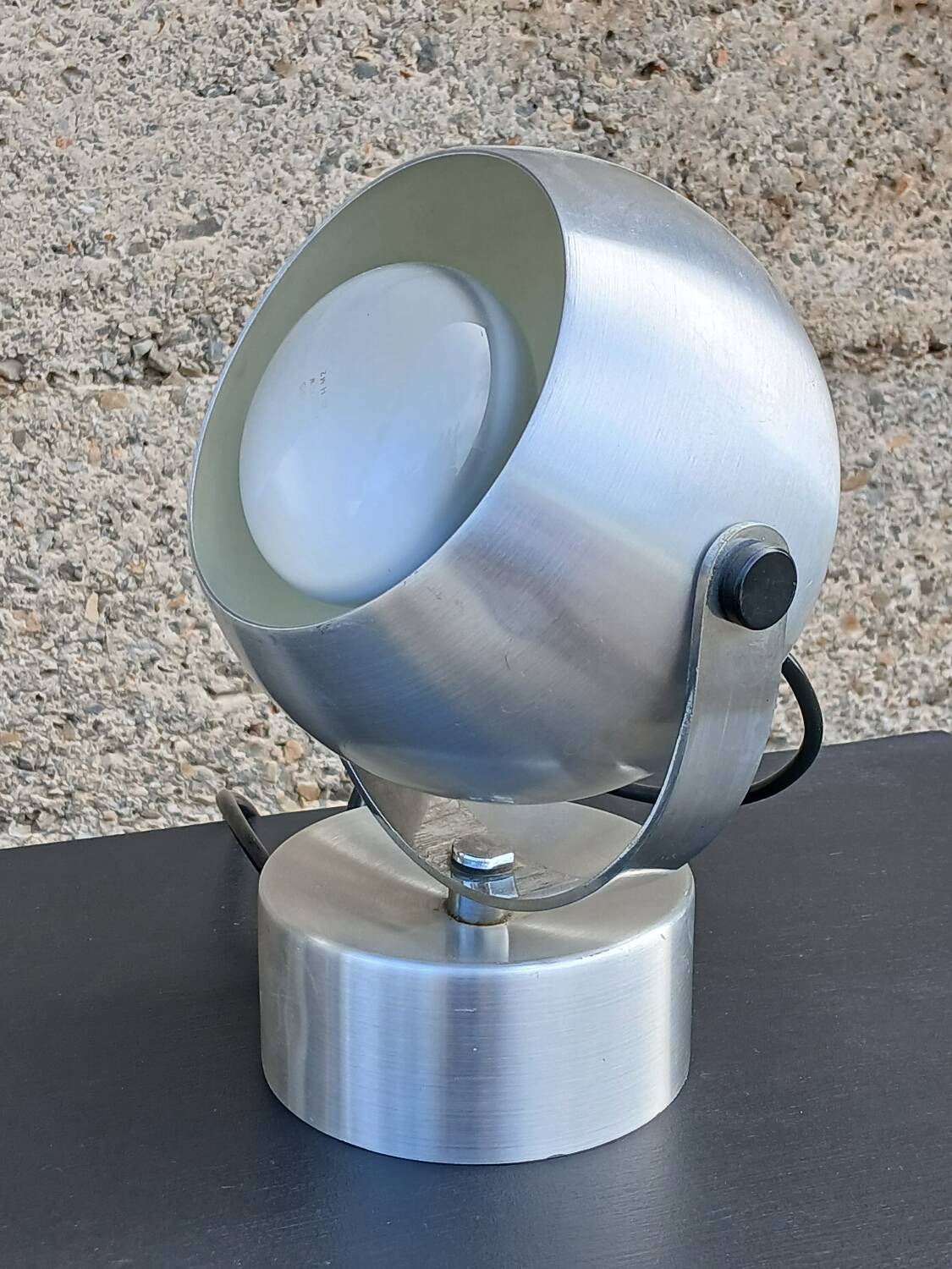 1970s eye ball lamp pair