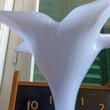 Purple opaline vase from the 60s / 70s