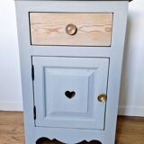 Meuble confiturier pin massif style Alpin