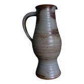 Stoneware pitcher signed Jean Tessier, Atelier Le Cep