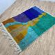 Colorful handmade Berber rug, traditional style, size 150 x 250 cm