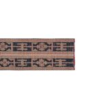 Vintage Turkish Oushak Handwoven Rug 48x297 cm