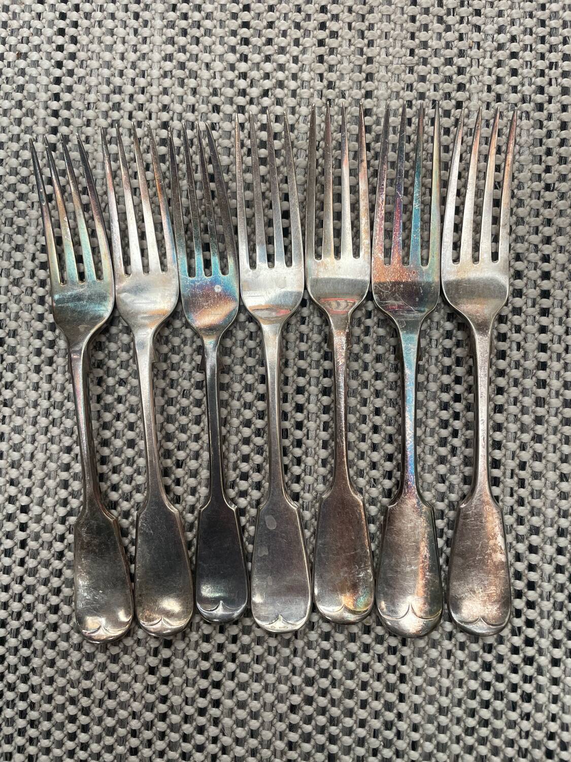 Silver forks 19th century