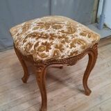 Louis XV style upholstered stool